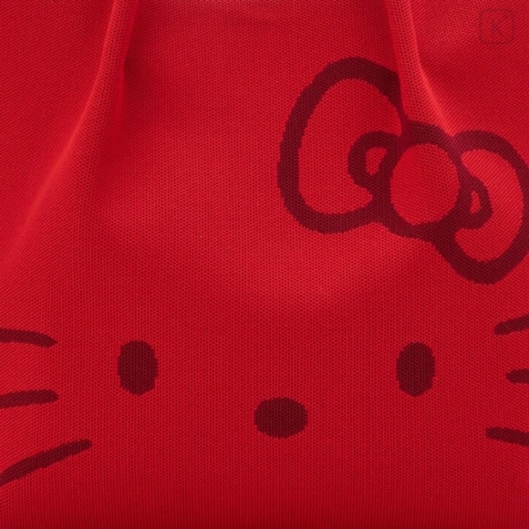 Hello Kitty Red Canvas Tote NEW♡ - Picture 3 of 3